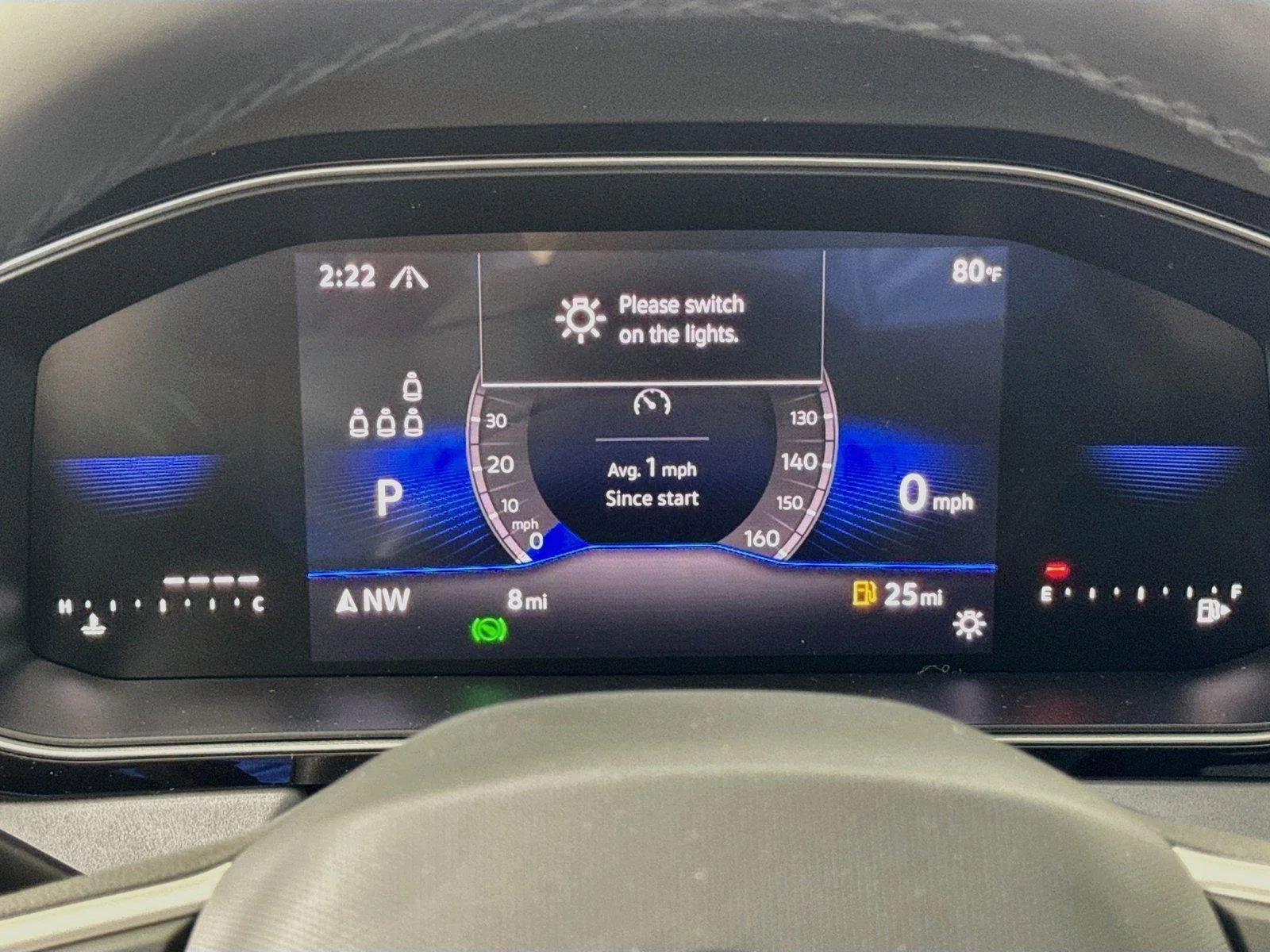 New 2027 Monterey Blue Pearl Volkswagen SE image 12