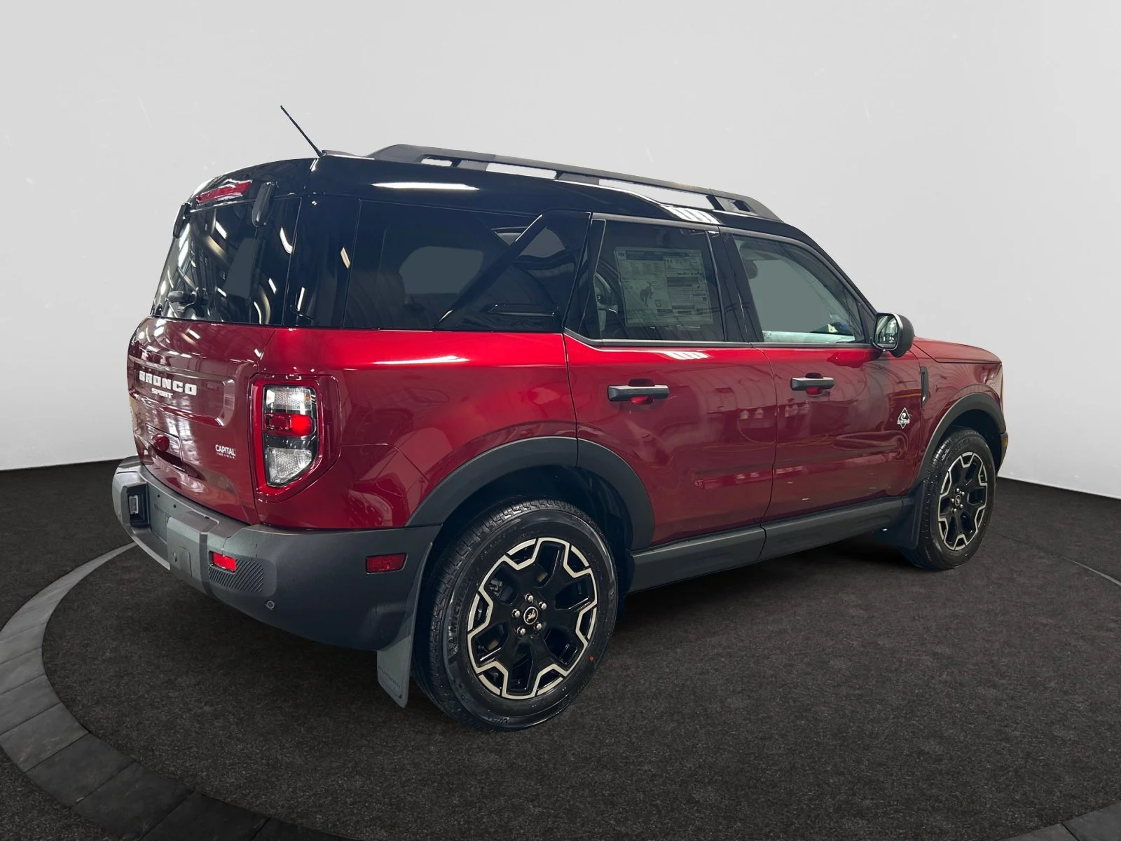 New 2026 Ruby Red Metallic Tinted Clearcoat Ford Outer Banks image 5