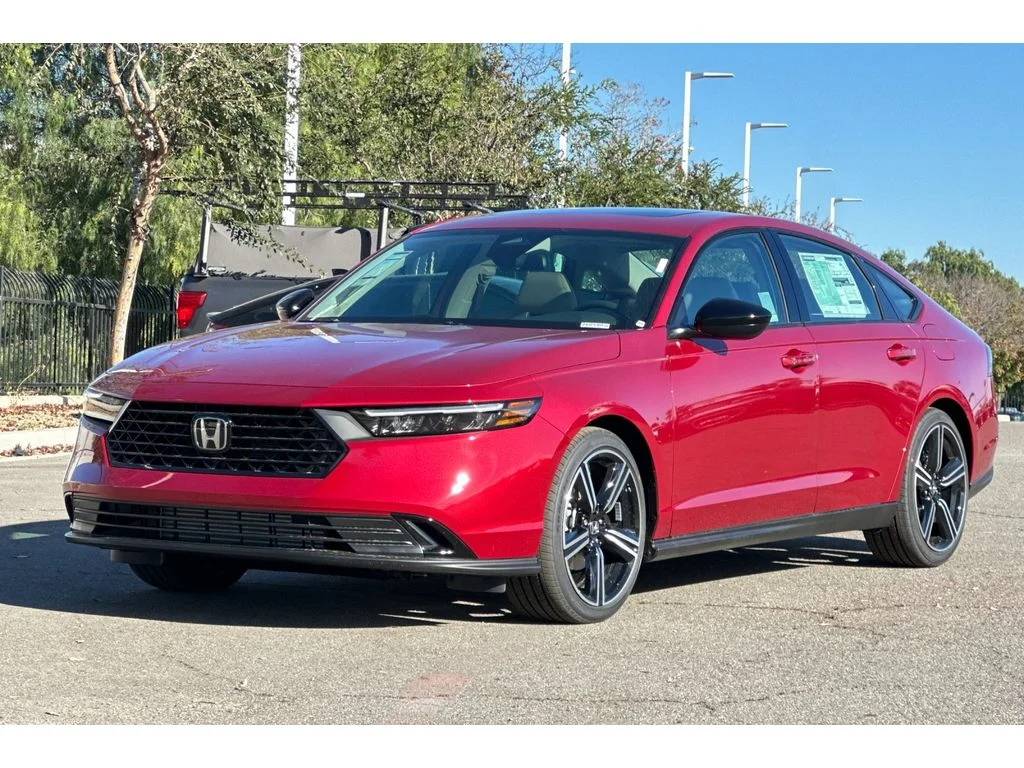 New 2026 Radiant Red Metallic Honda SE image 9
