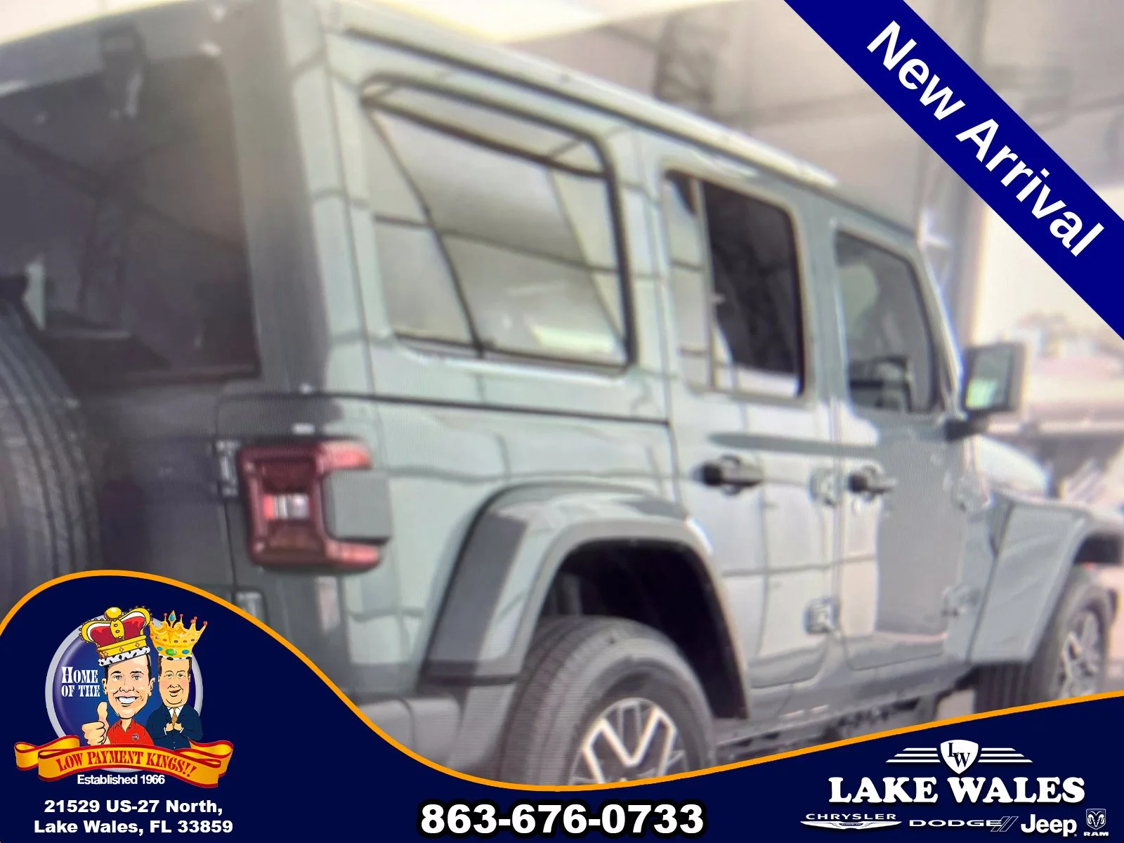 Used 2026 Gray Jeep Sahara image 10