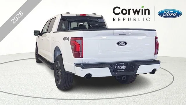 New 2026 Star White Metallic Tri-Coat Ford Lariat® image 6
