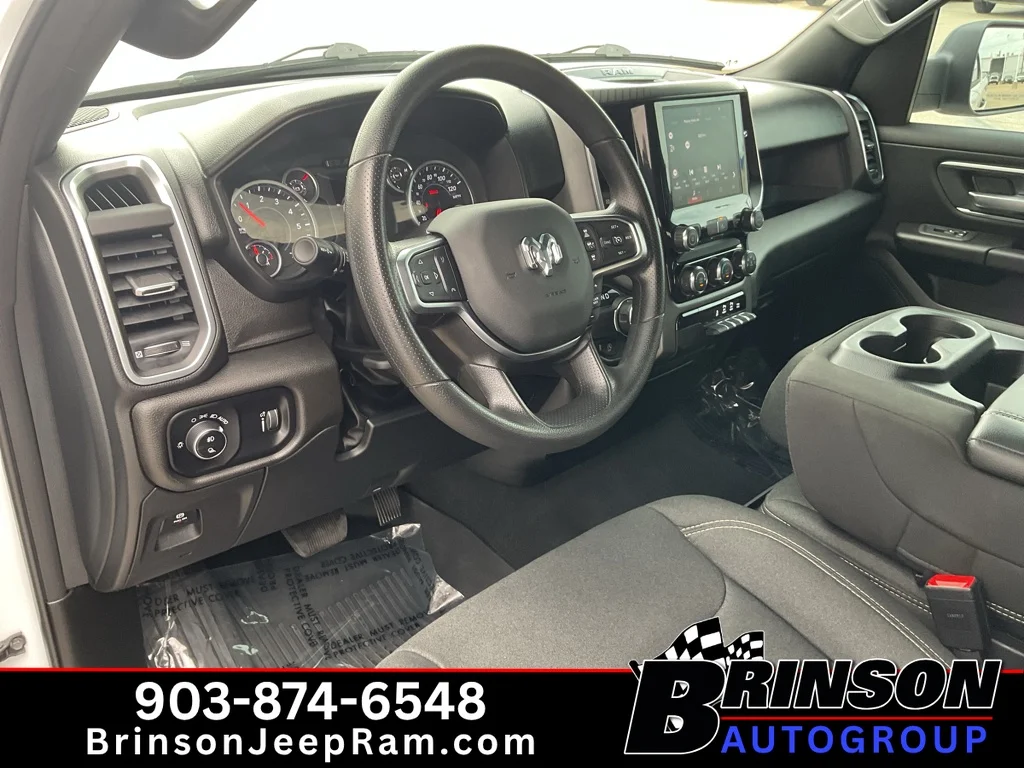 Used 2025 Bright White Clearcoat Ram Big Horn image 25