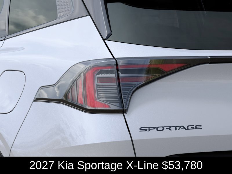 New 2027 Glacial White Pearl/Ebony Black Roof Kia X-Line image 11