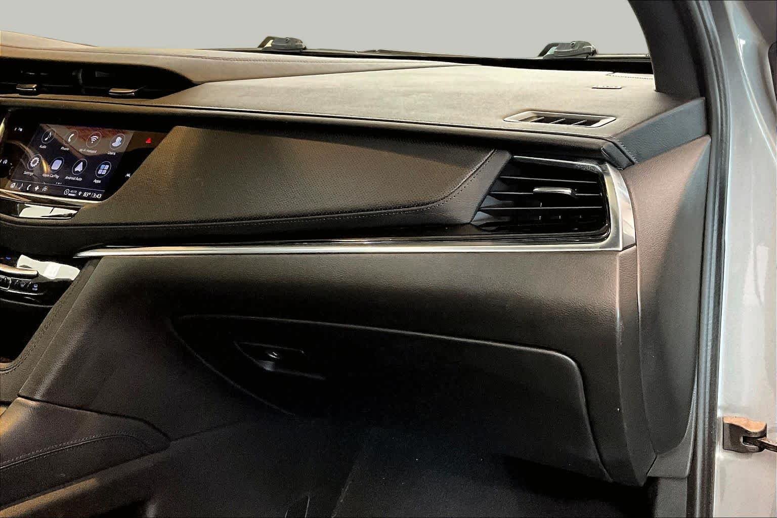 Used 2023 Argent Silver Metallic Cadillac FWD Luxury image 19