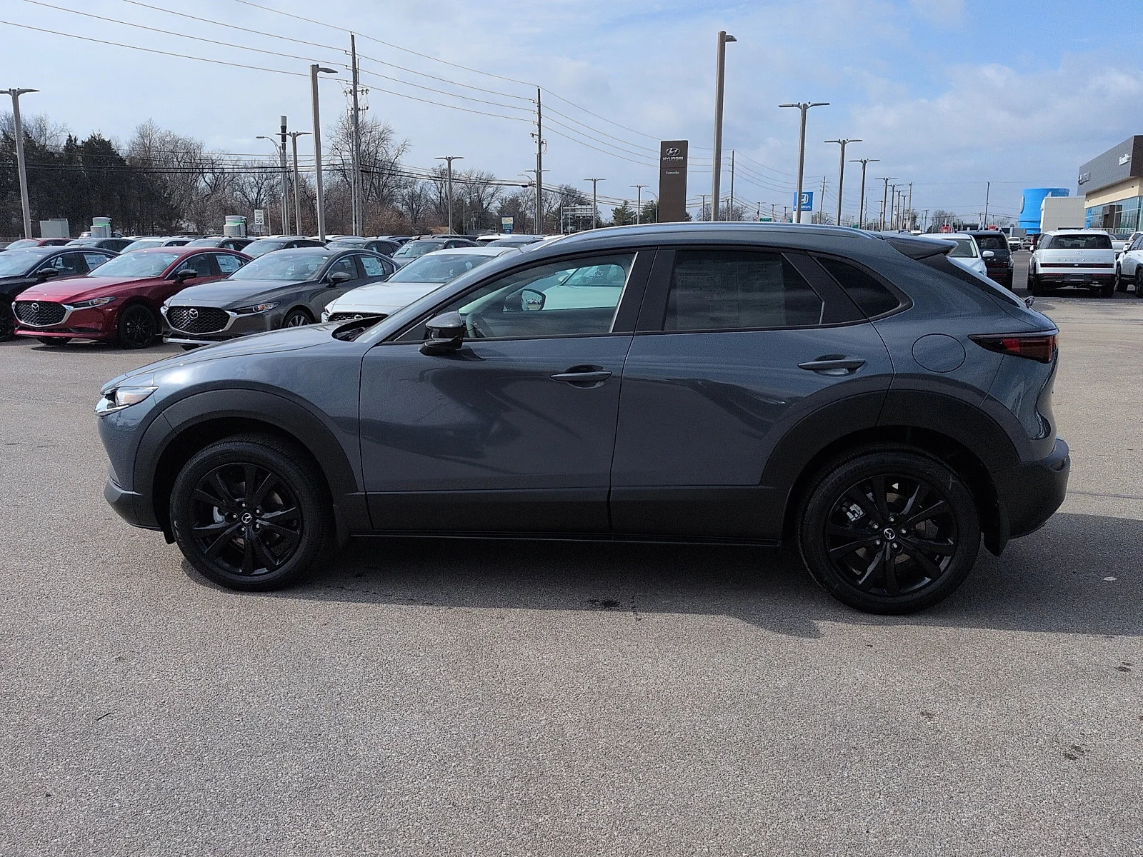 New 2026 Polymetal Gray Metallic Mazda 2.5 S Carbon Edition image 4