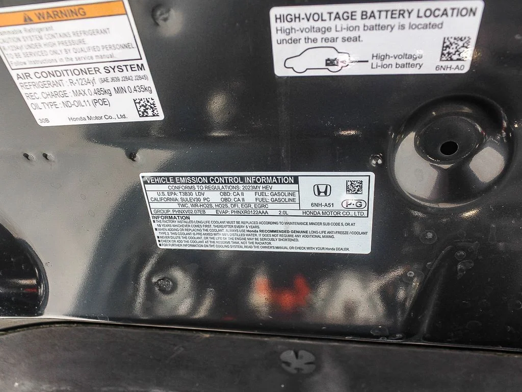Certified Used 2023 Crystal Black Pearl Honda Sport image 28