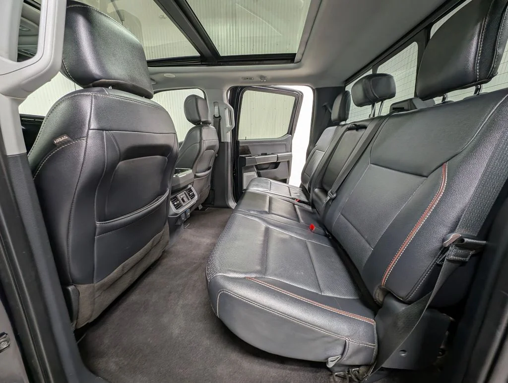 Used 2022 Antimatter Blue Metallic Ford Lariat image 18