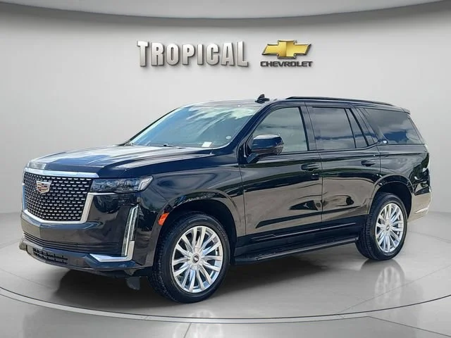 Used 2023 Black Raven Cadillac Sport image 1