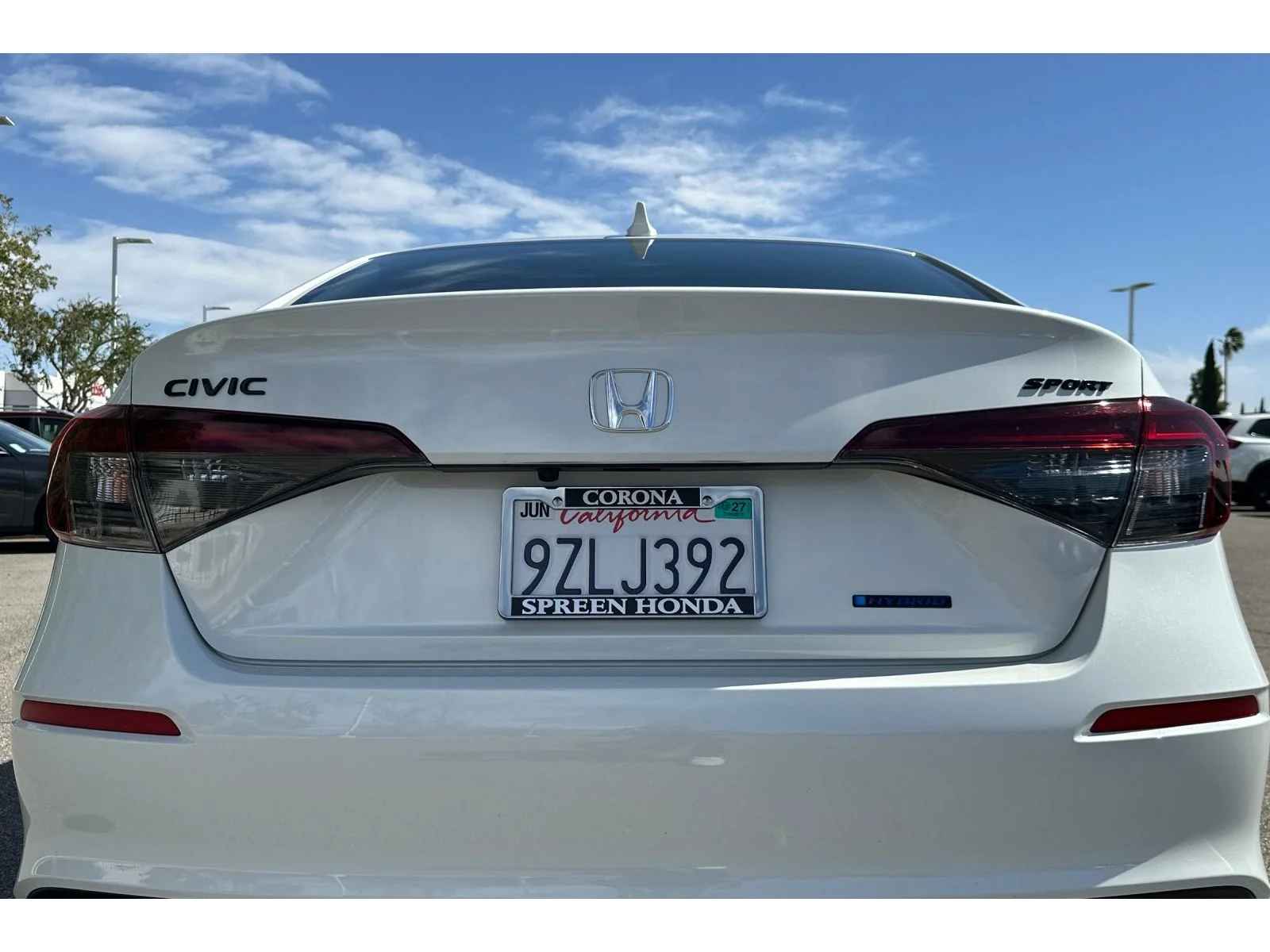 Used 2026 Platinum White Pearl Honda Sport image 48