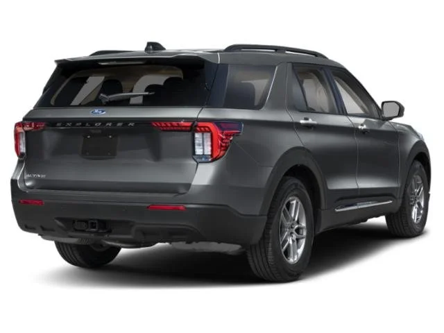 New 2026 Carbonized Gray Metallic Ford Active image 3