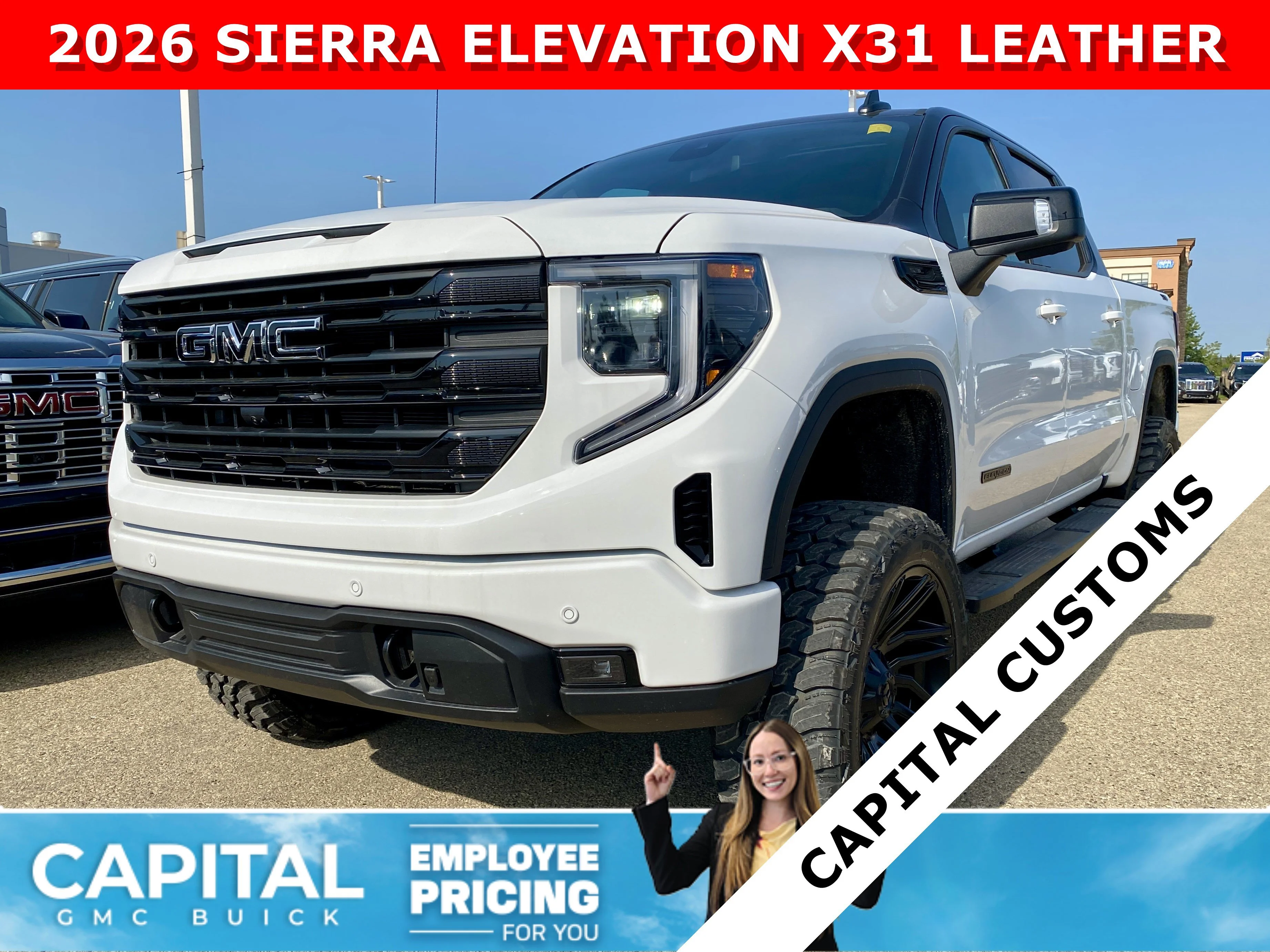 New 2026 Summit White GMC Elevation image 1