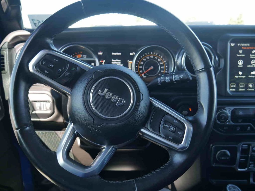 Used 2022 Blue Jeep Unlimited Sahara Altitude image 49