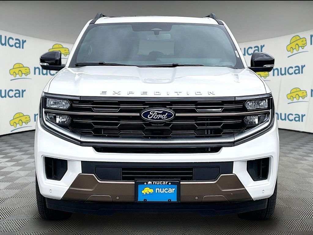 New 2026 Star White Metallic Tri-Coat Ford King Ranch image 2