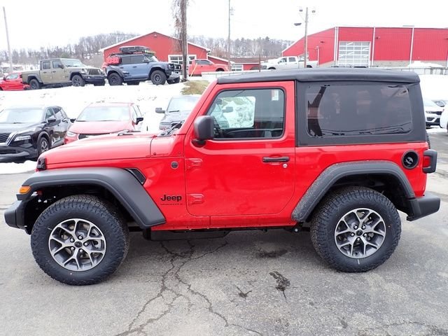 New 2026 Firecracker Red Clear-Coat Exterior Paint Jeep Sport S image 2