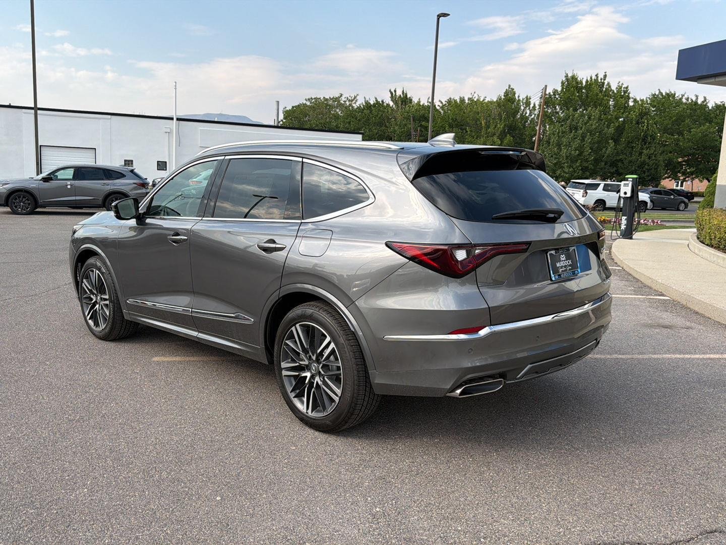 New 2026 Liquid Carbon Metallic Acura SH-AWD w/Advance image 3