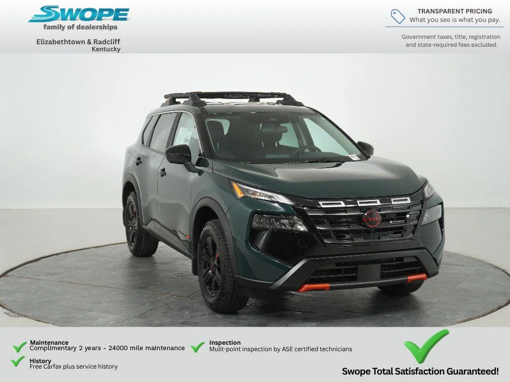 New 2026 Obsidian Green Nissan Rock Creek image 1