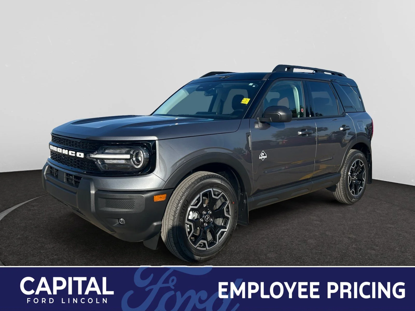 New 2026 Carbonized Grey Metallic Ford Outer Banks image 1