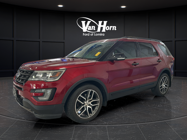 Used 2017 Ruby Red Metallic Ford Sport image 3