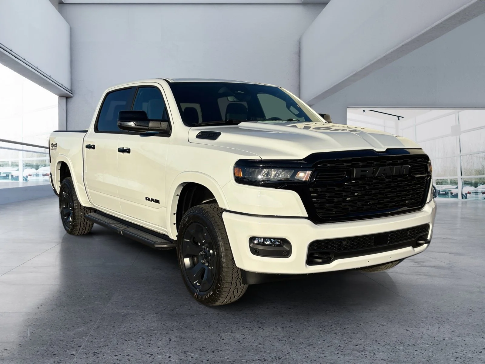 New 2027 Bright White Ram Big Horn image 7