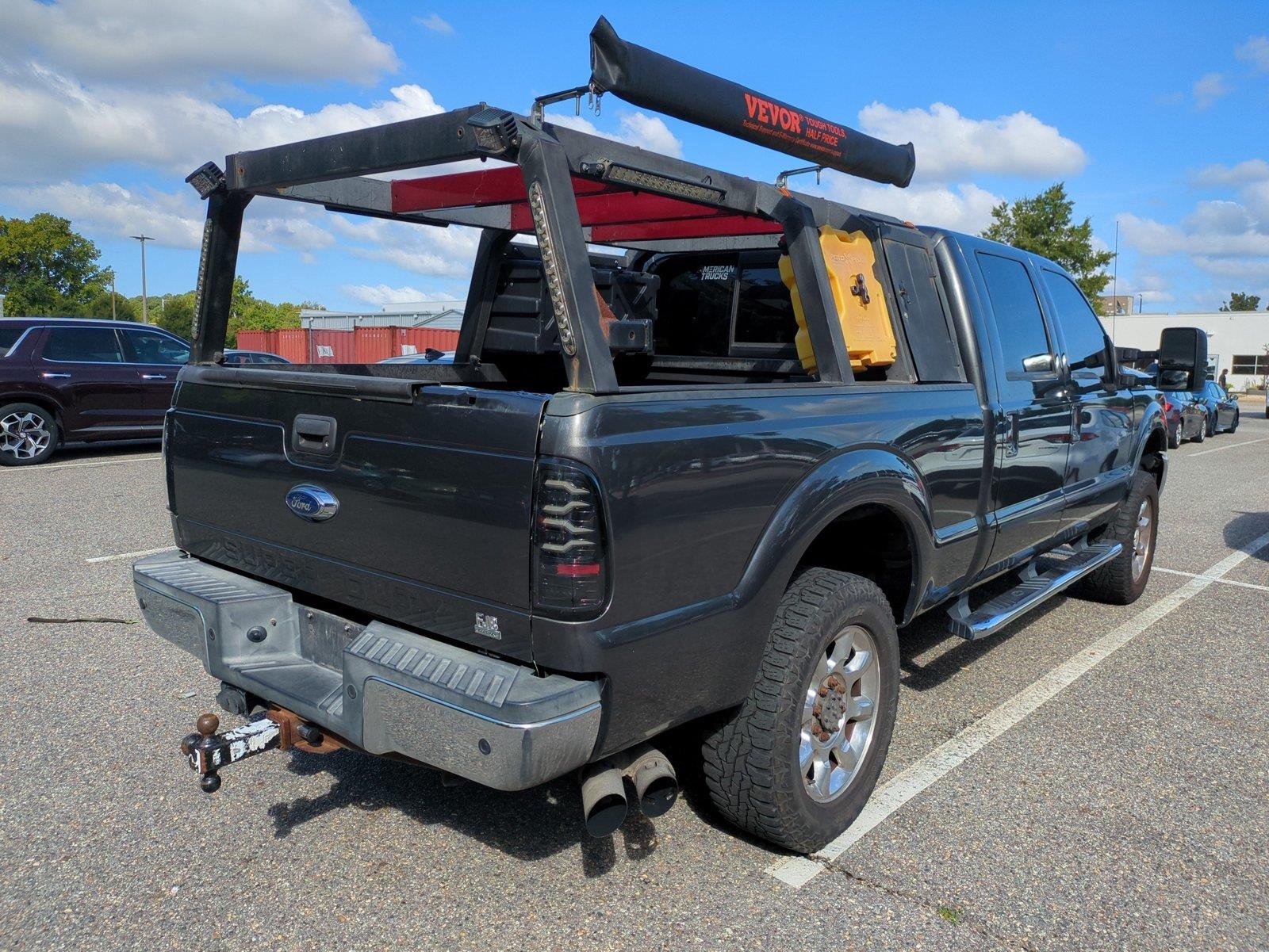 Used 2016 Shadow Black Ford Lariat image 4