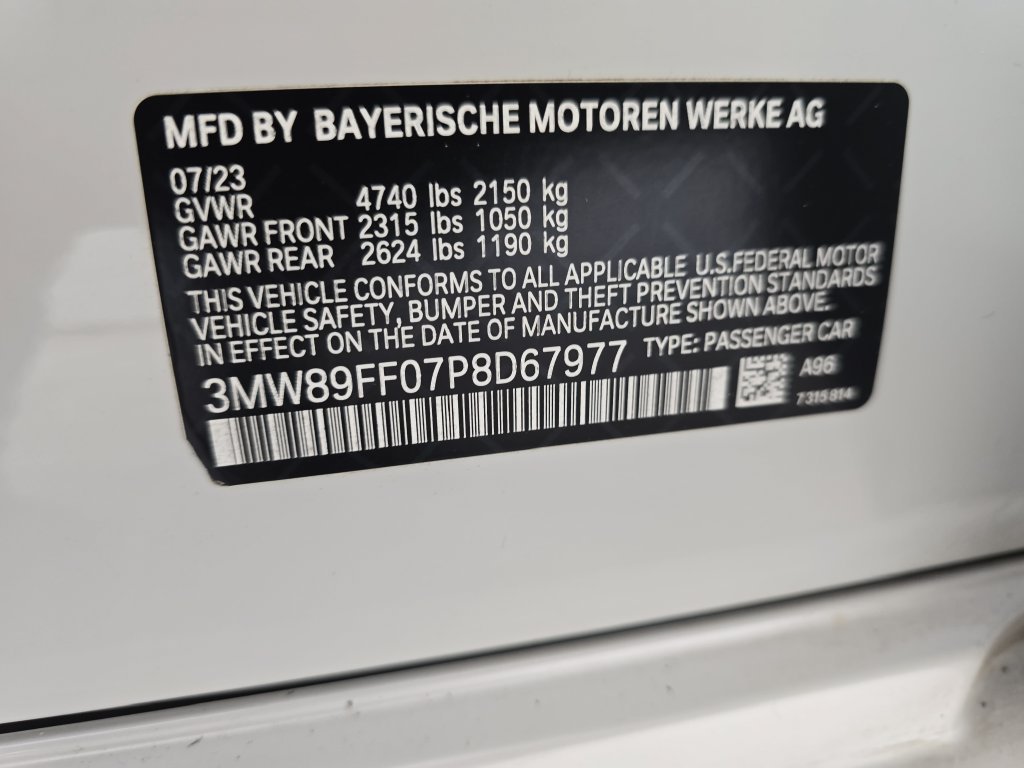 Certified Used 2023 Mineral White Metallic BMW 330i xDrive image 30