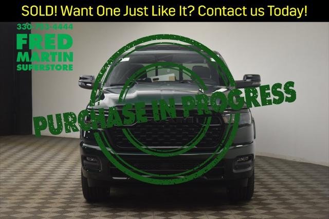 New 2026 Serrano-Green Metallic Exterior Paint RAM BIG HORN image 2