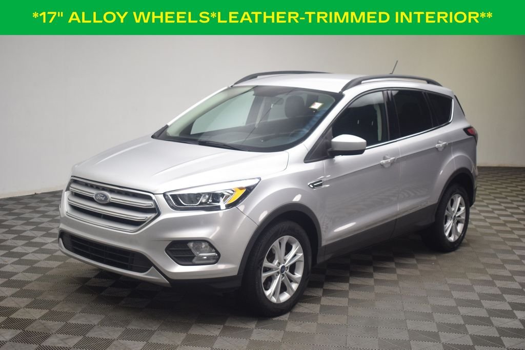 Used 2018 Ford Escape SEL with VIN 1FMCU9HD1JUA53129 for sale in Norton, OH