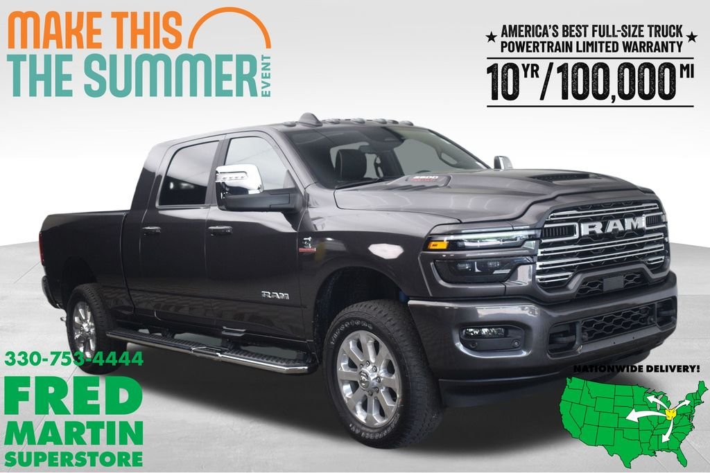 New 2026 Granite Crystal Metallic Clear-Coat Exterior Paint RAM Laramie image 1