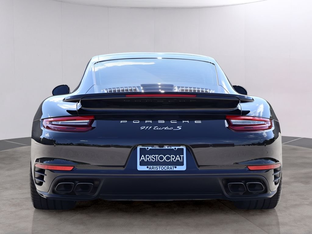 Used 2019 Jet Black Metallic Porsche Turbo S image 7