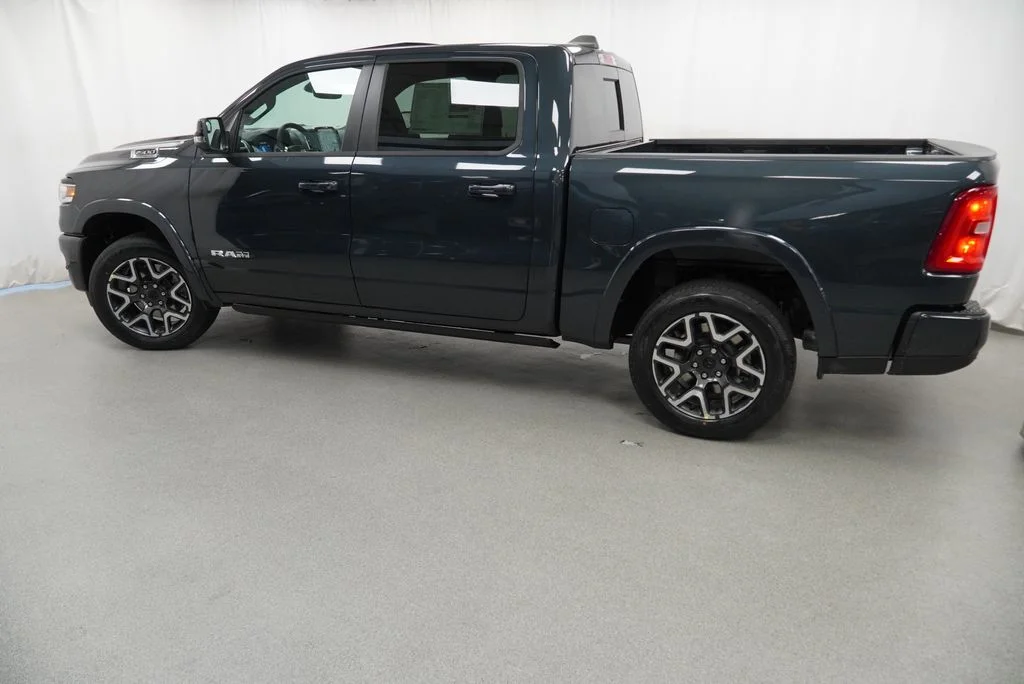 New 2027 Forged Blue Metallic Exterior Paint RAM Laramie image 14