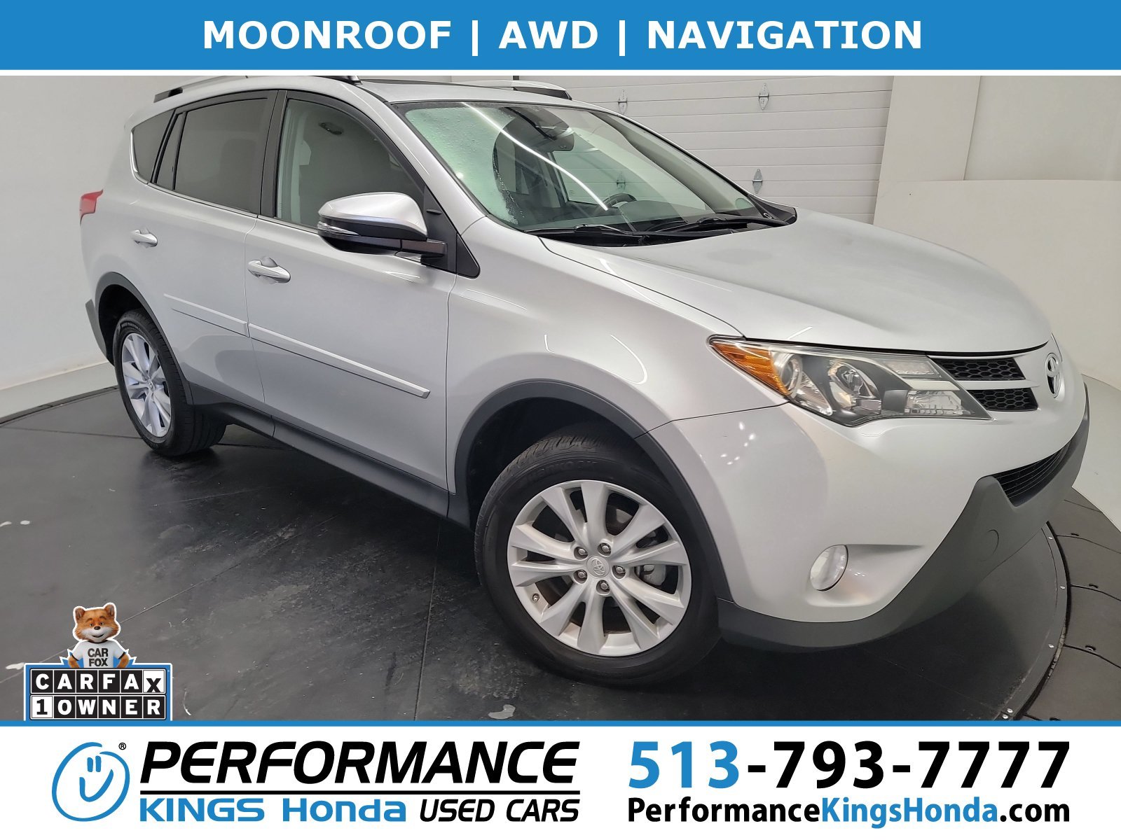 Used 2015 Classic Silver Metallic Toyota Limited image 1