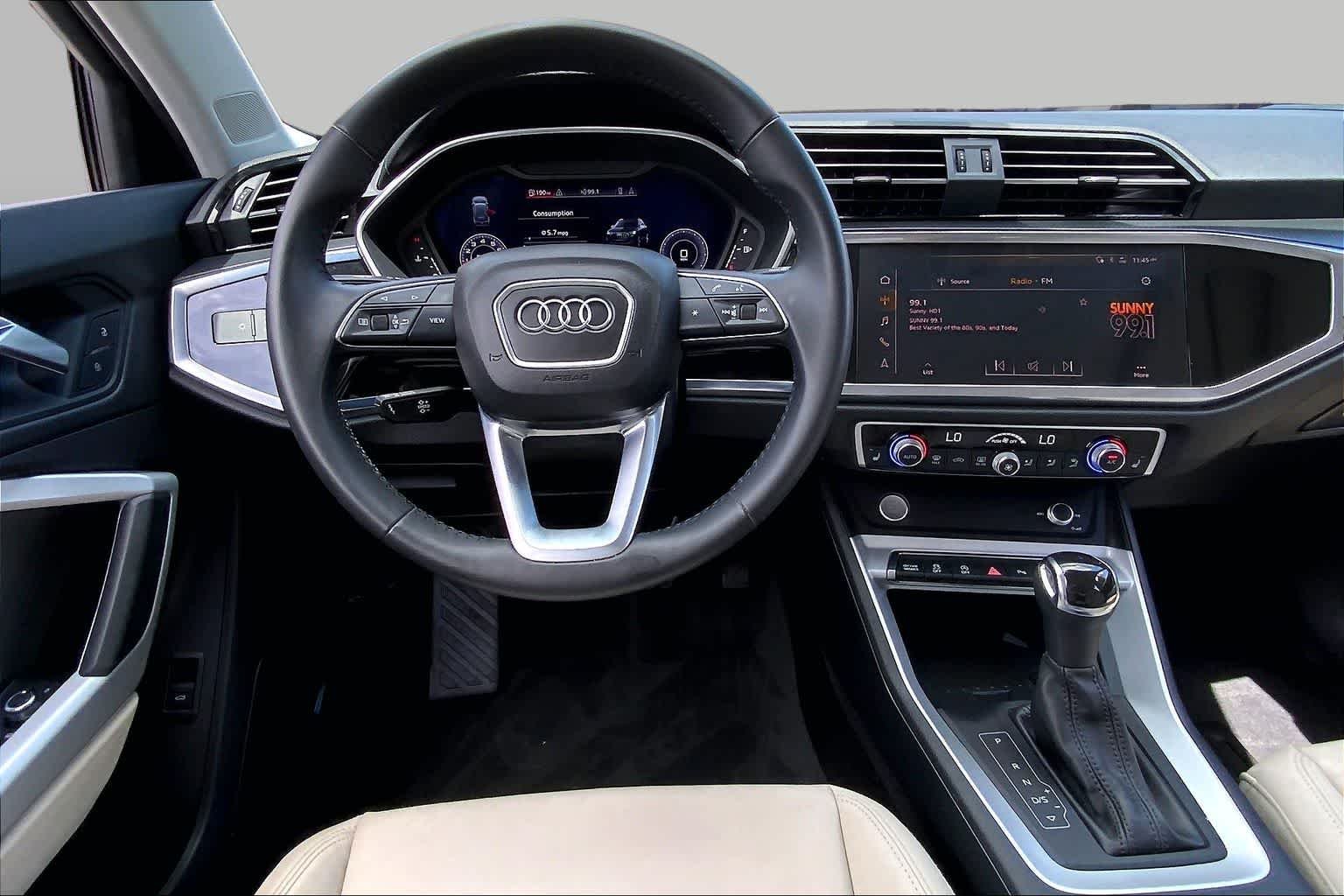 Used 2020 Glacier White Metallic Audi S line Premium Plus image 6