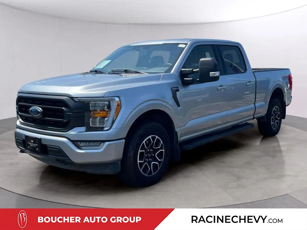 Used 2023 Iconic Silver Metallic Ford XLT image 1