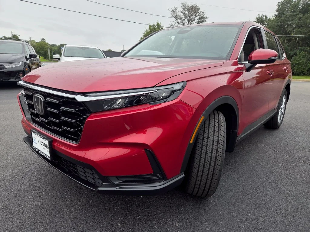 New 2027 Radiant Red Metallic Honda EX AWD image 3