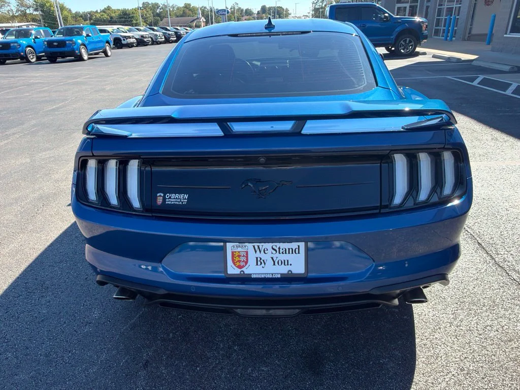 Used 2023 Atlas Blue Metallic Ford EcoBoost Premium image 4