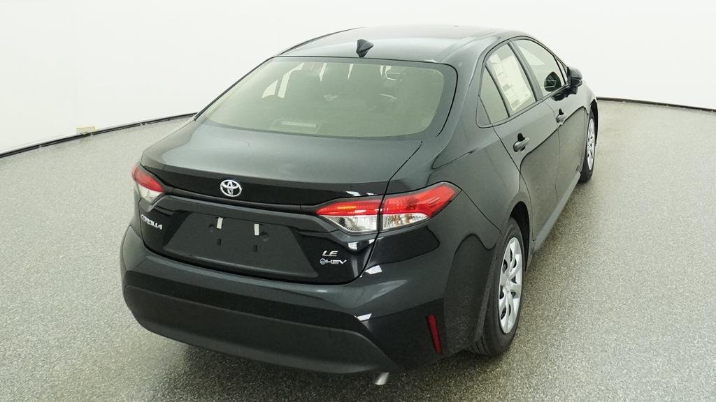 New 2026 Midnight Black Metallic Toyota Hybrid LE image 22