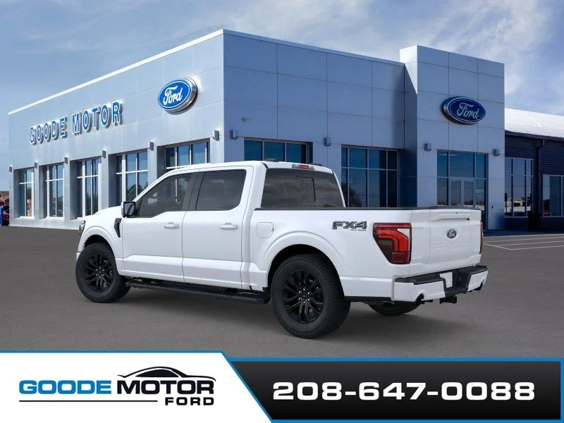 New 2026 Star White Metallic Tri-Coat Ford Lariat® image 4