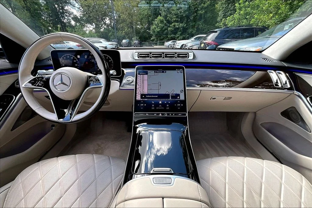 Certified Used 2021 White Mercedes-Benz S 580 image 15