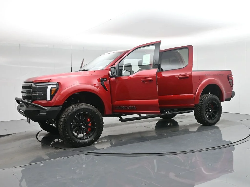 New 2024 Red Ford Lariat image 5