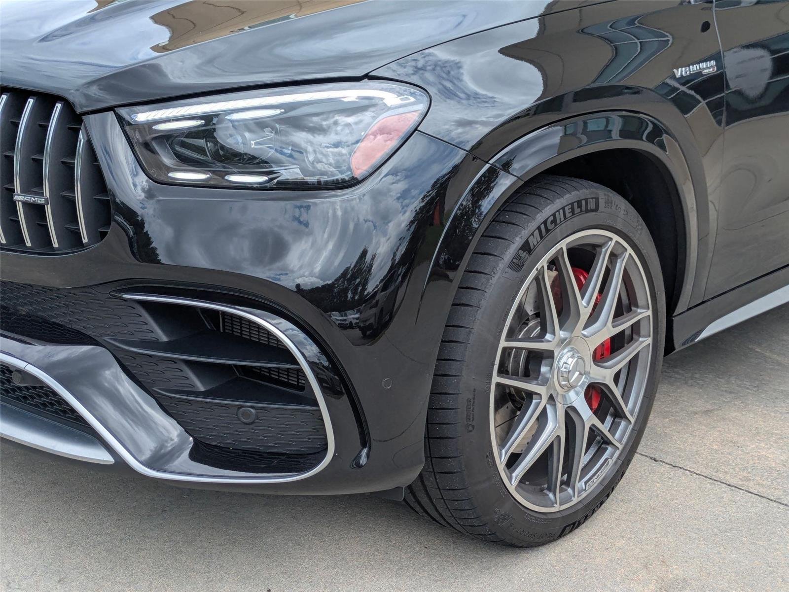 Used 2025 Obsidian Black Metallic Mercedes-Benz AMG® GLE 63 S image 9