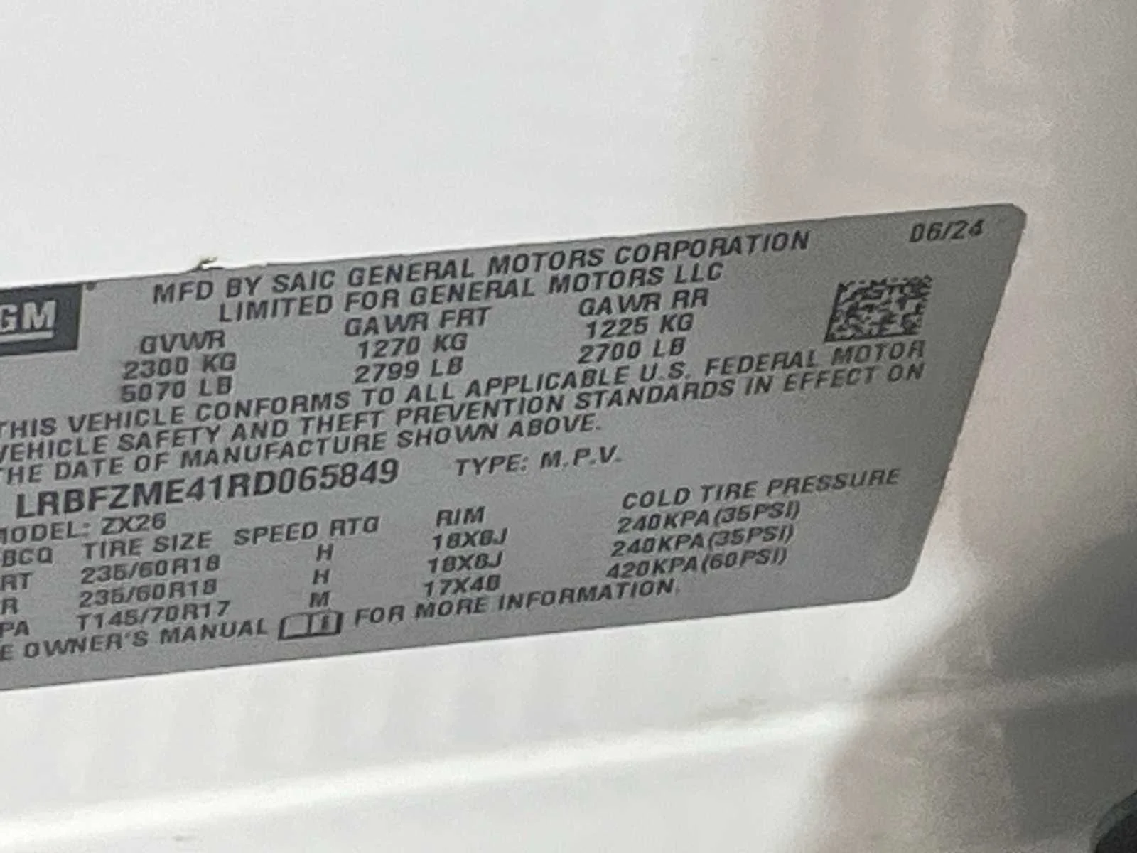 Used 2024 Summit White Buick Preferred image 30