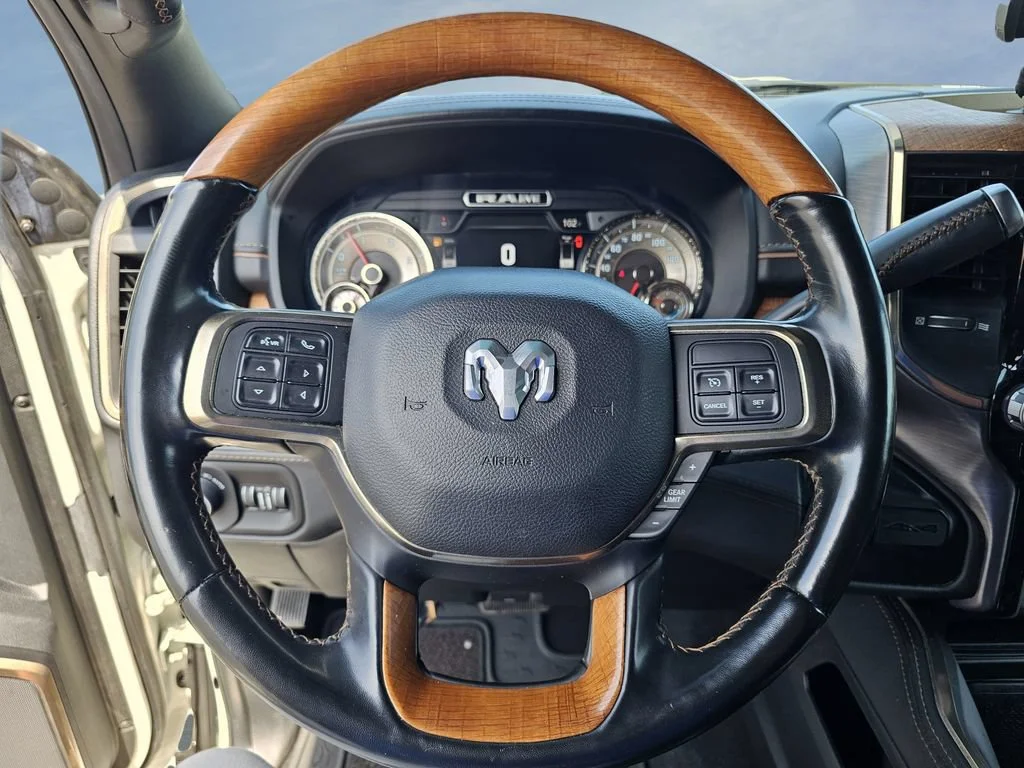 Used 2021 Pearl White Ram Longhorn image 22