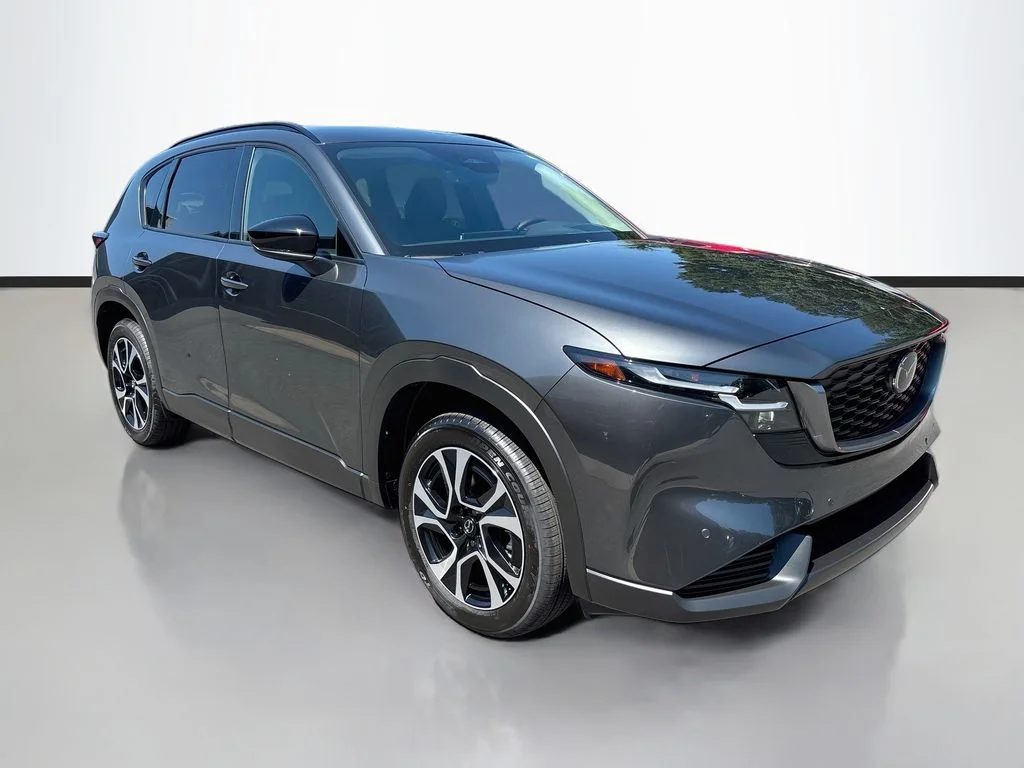 New 2026 Machine Gray Metallic Mazda 2.5 S Preferred AWD image 1