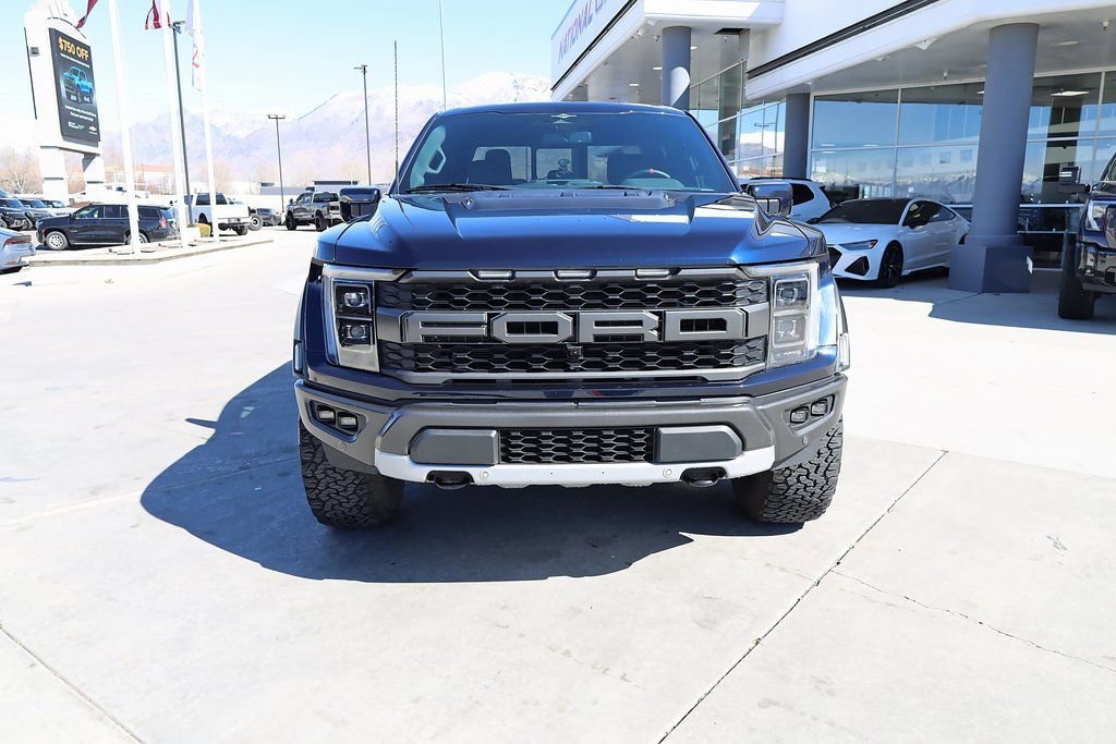 Used 2023 Antimatter Blue Ford Raptor image 9