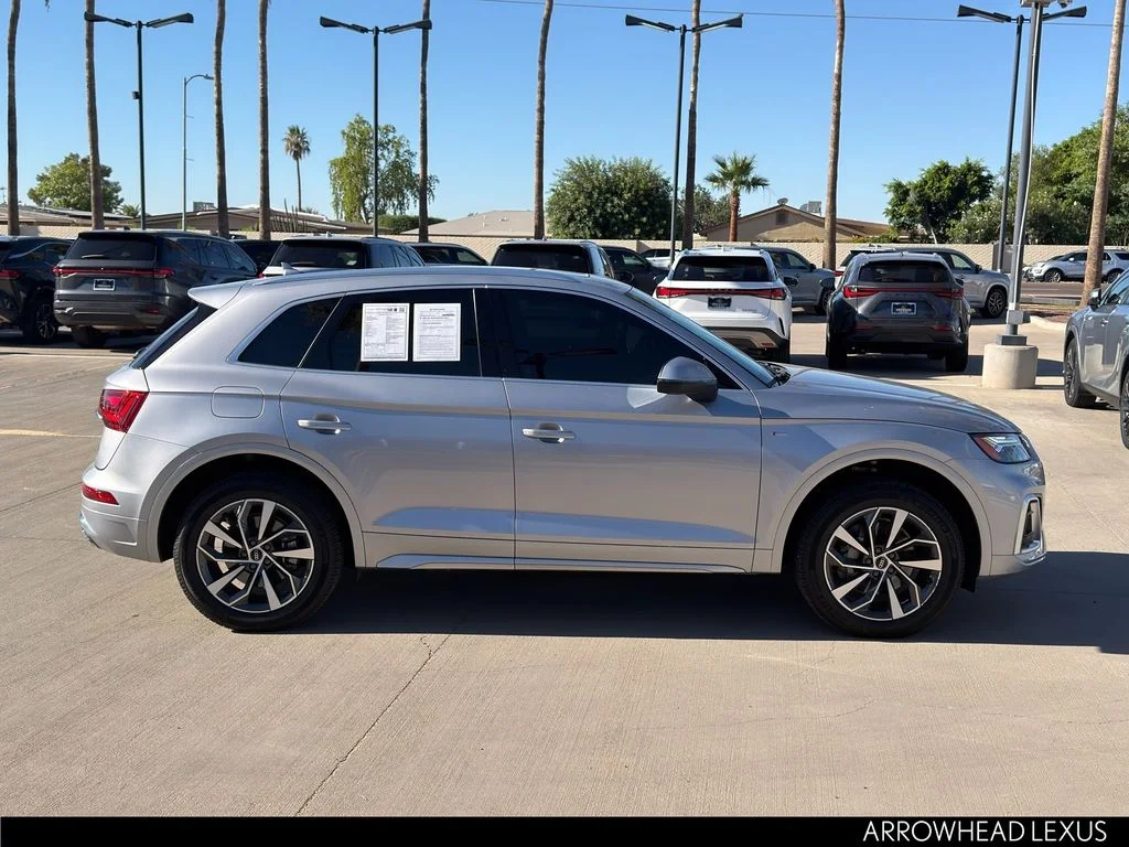 Used 2023 Silver Audi 45 S line Premium image 8