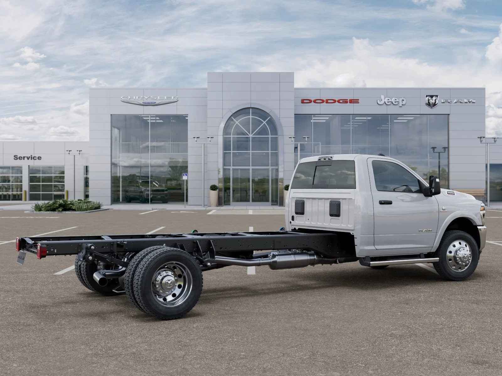 New 2026 Bright White Clear-Coat Exterior Paint RAM Tradesman image 36