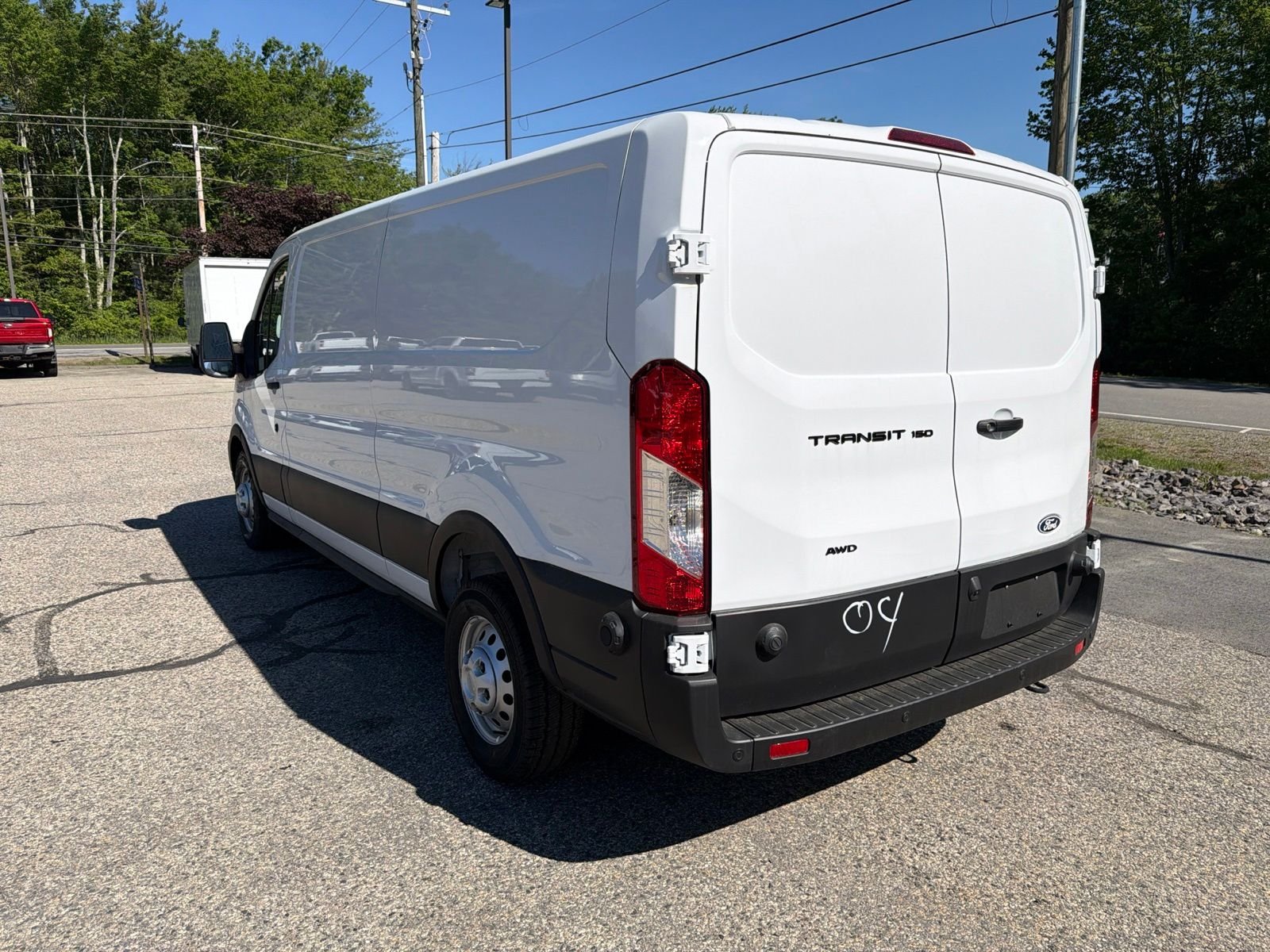 New 2026 Oxford White Ford Cargo Van image 5