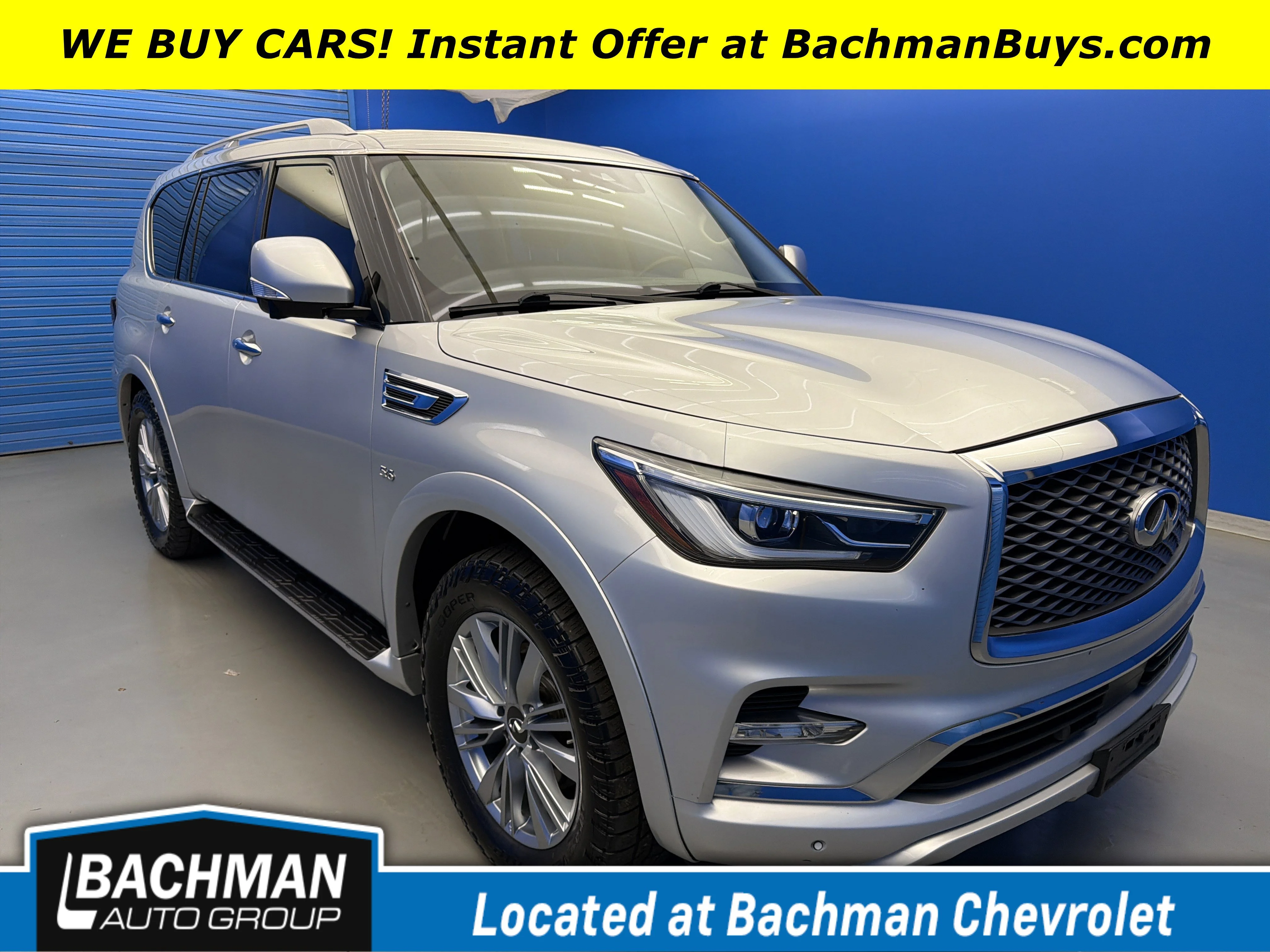 Used 2019 Liquid Platinum INFINITI LUXE image 1