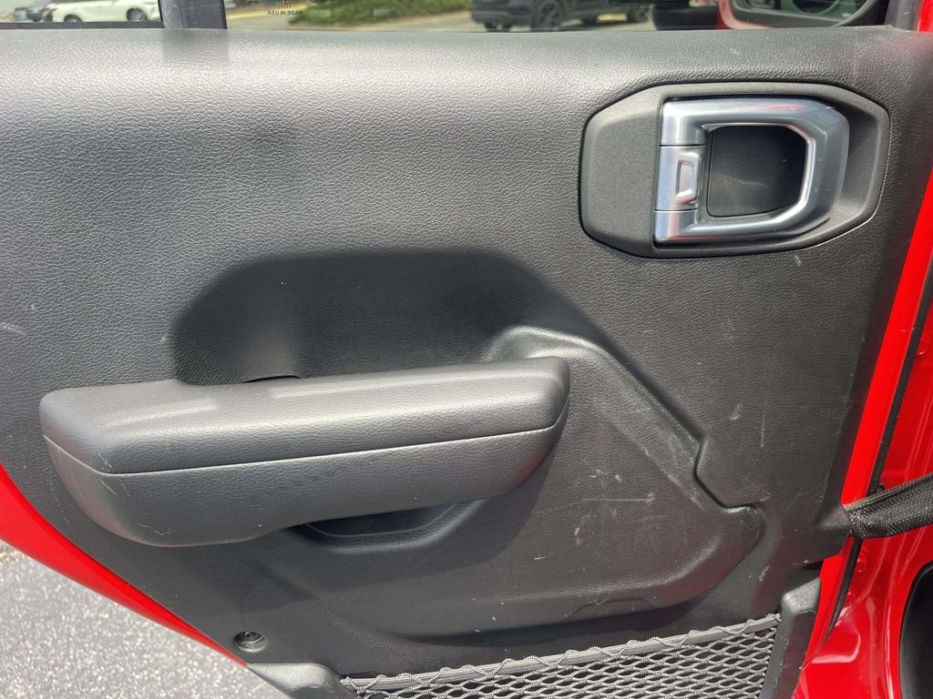 Used 2021 Red Jeep Unlimited Sport image 12