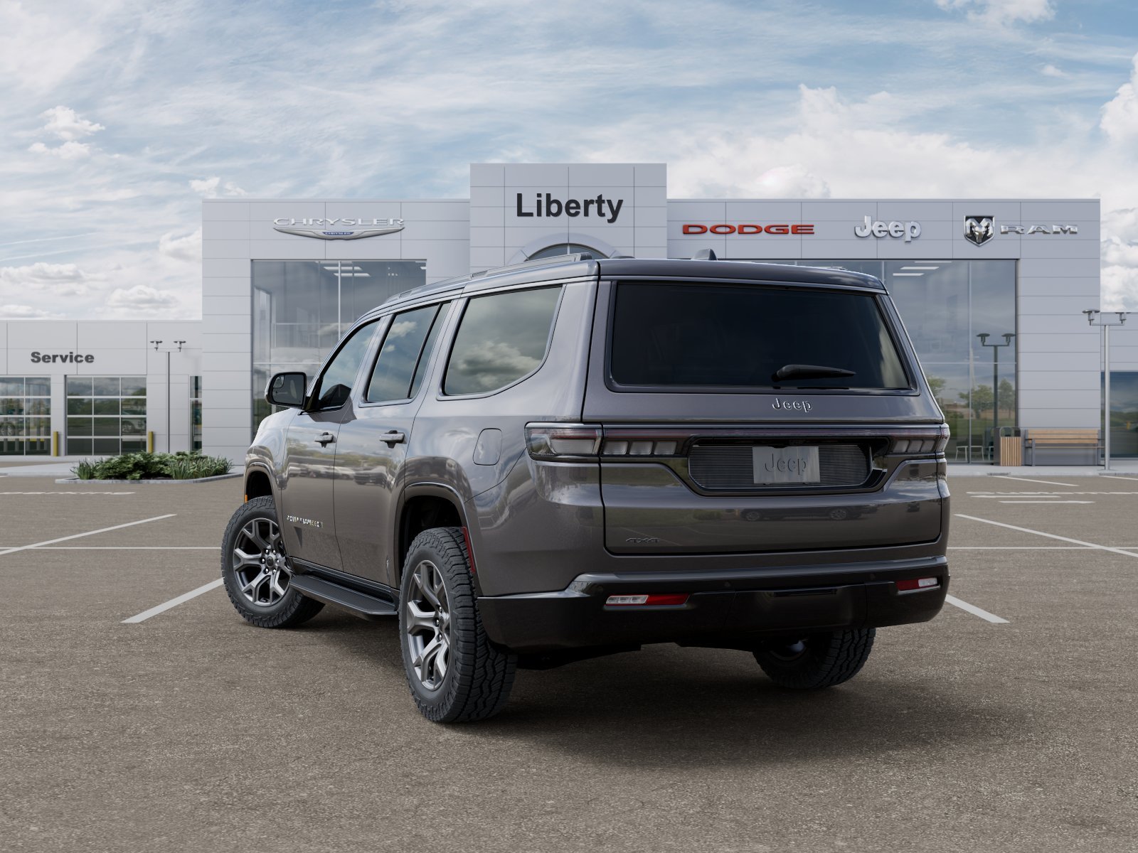 New 2026 Baltic-Gray Metallic Clear-Coat Exterior Paint Jeep Upland image 37